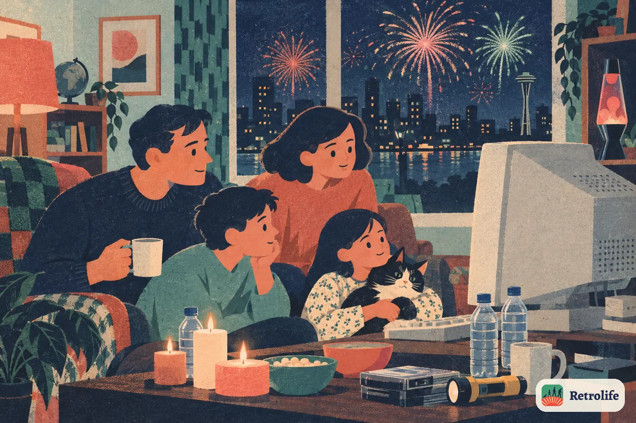 Families prepare for Y2K in 1999