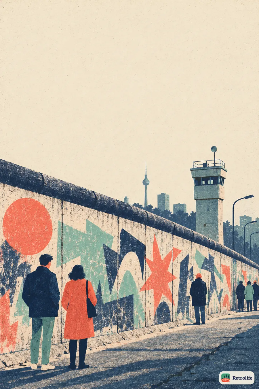 Retrolife — Leben in Deutschland in den 1980ern, Illustration