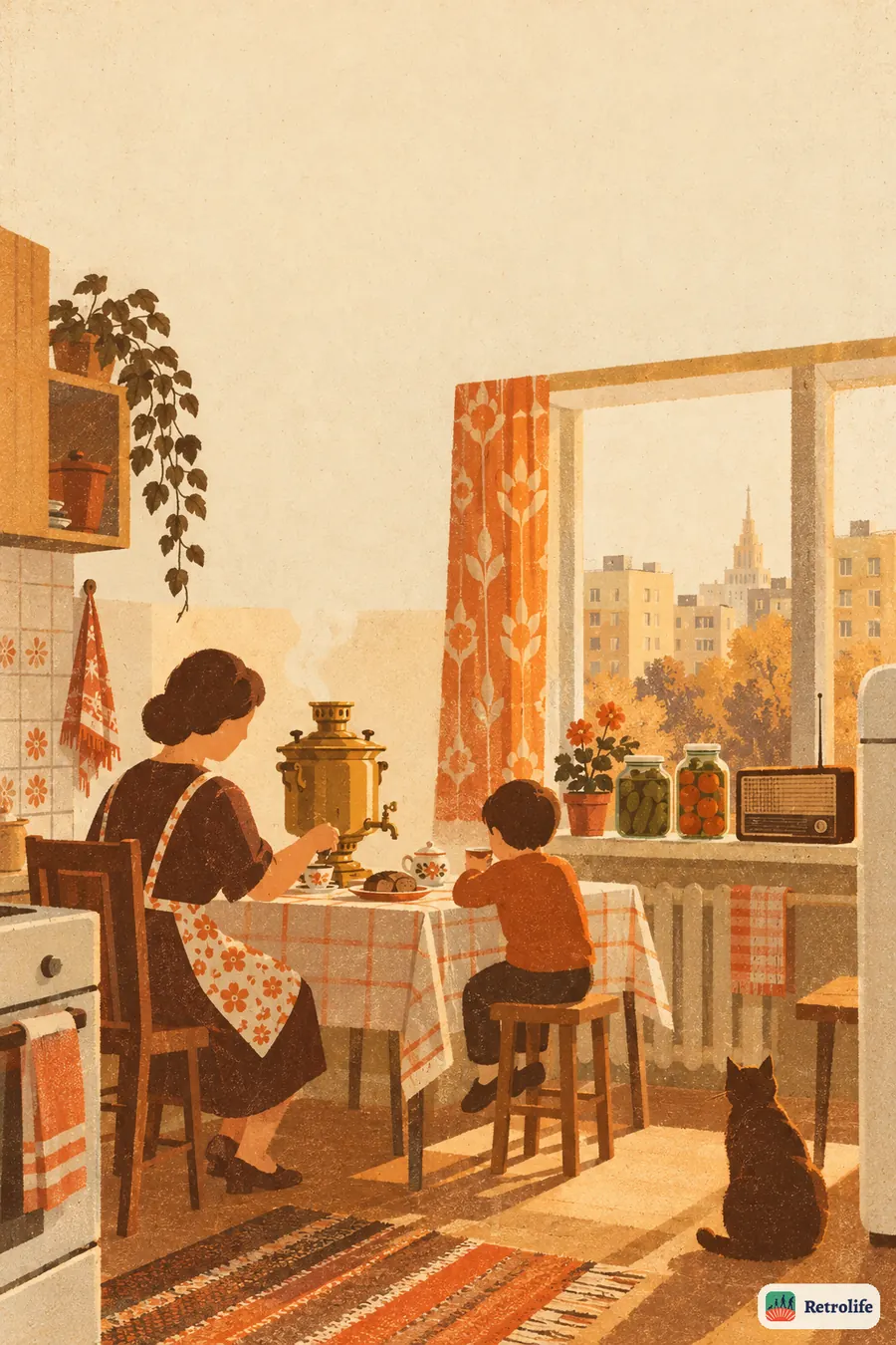 Симулятор жизни Retrolife: СССР · Россия, 1970-е