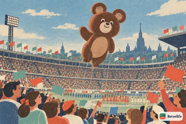 Moskau richtet die Olympischen Sommerspiele aus, und die Läden sind besser gefüllt als sonst.