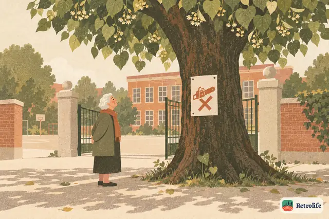 Die Linde an der Schule ist gerettet