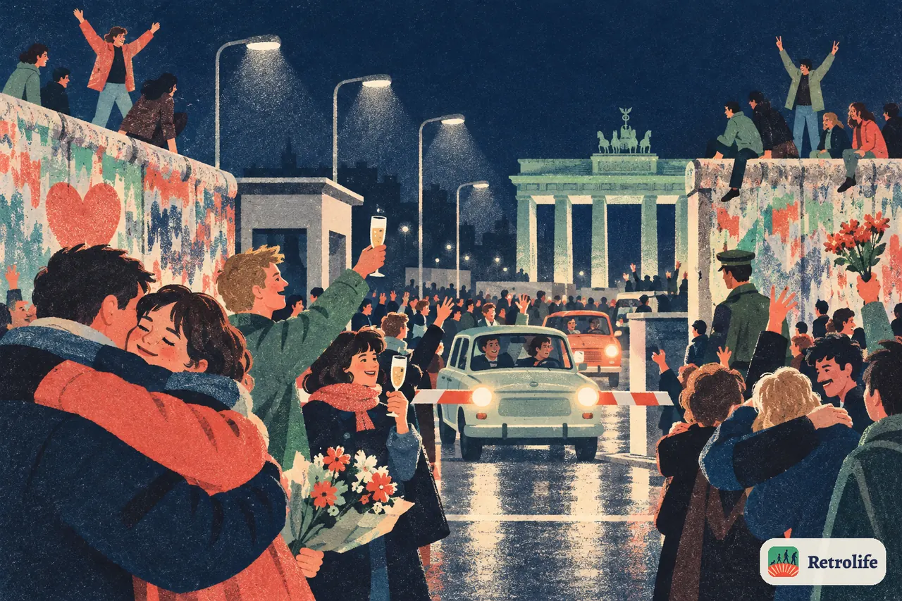 9. November 1989: Mauerfall – ein Tag, zwei Leben — Retrolife