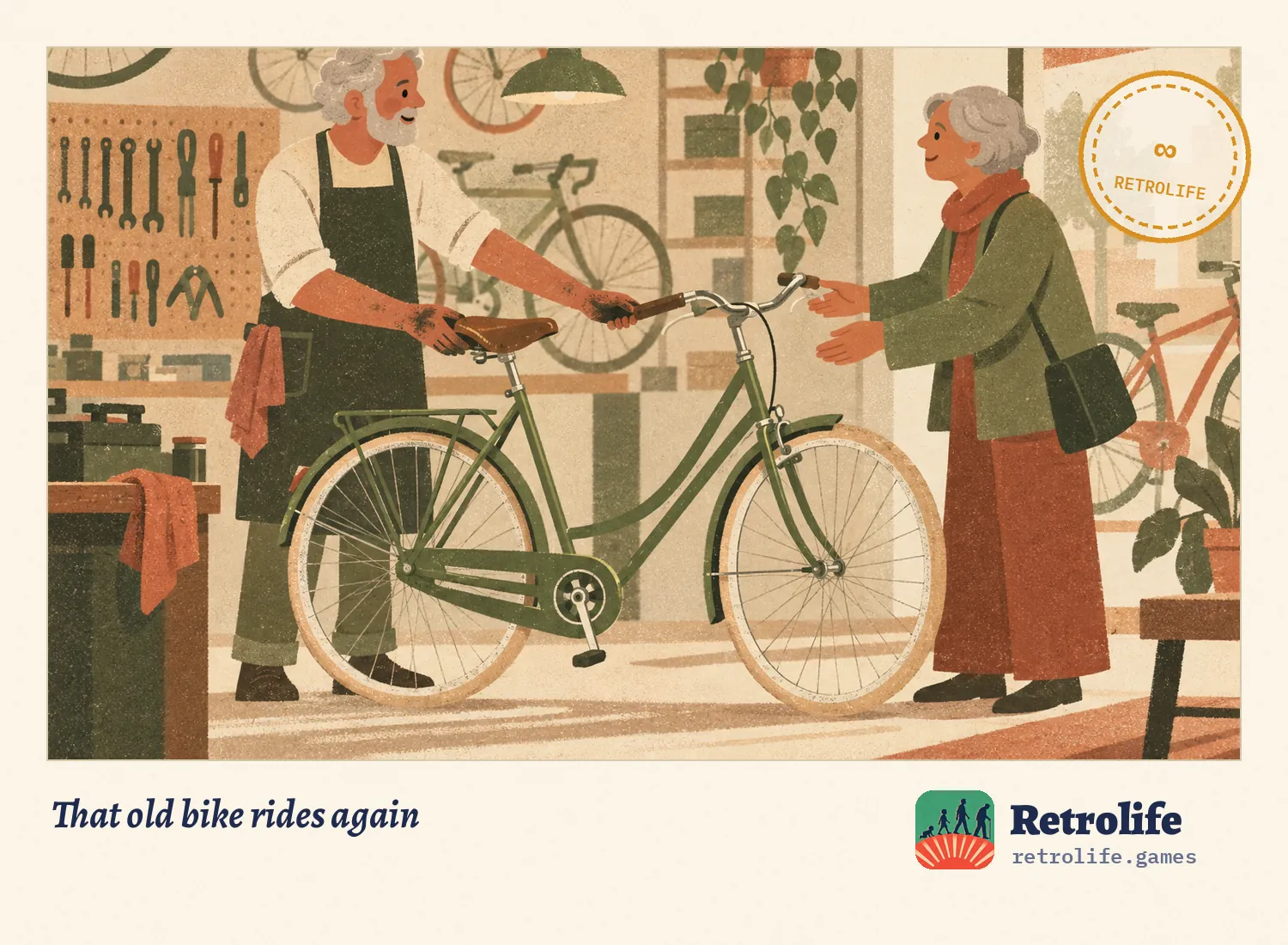 That old bike rides again